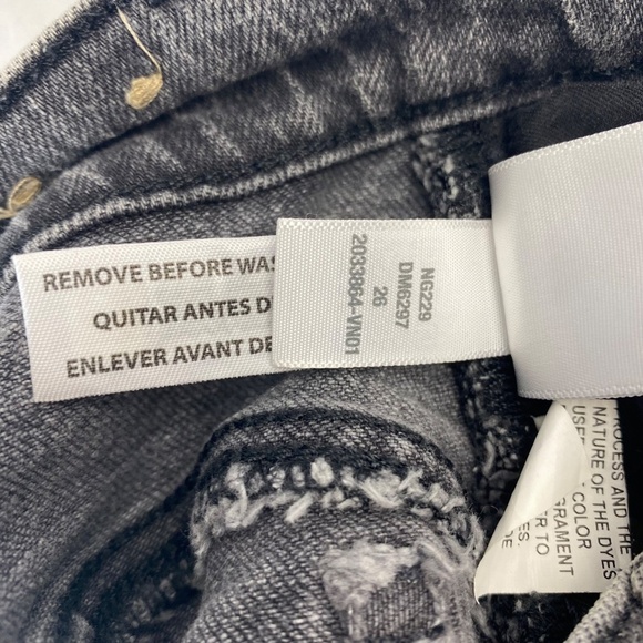 MADEWELL The Perfect Vintage Straight Jean in Meaford Wash Size 26 - Picture 7 of 8